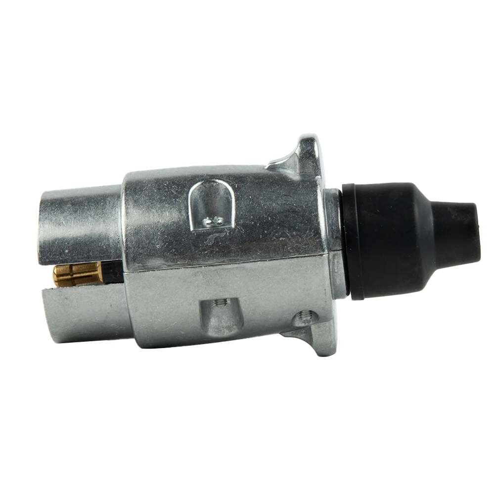 

12V 7 Pin Electric Trailer Towing Plug Wiring Connector Socket Towbar Adapter Trailer Light Converter Connector Accessories