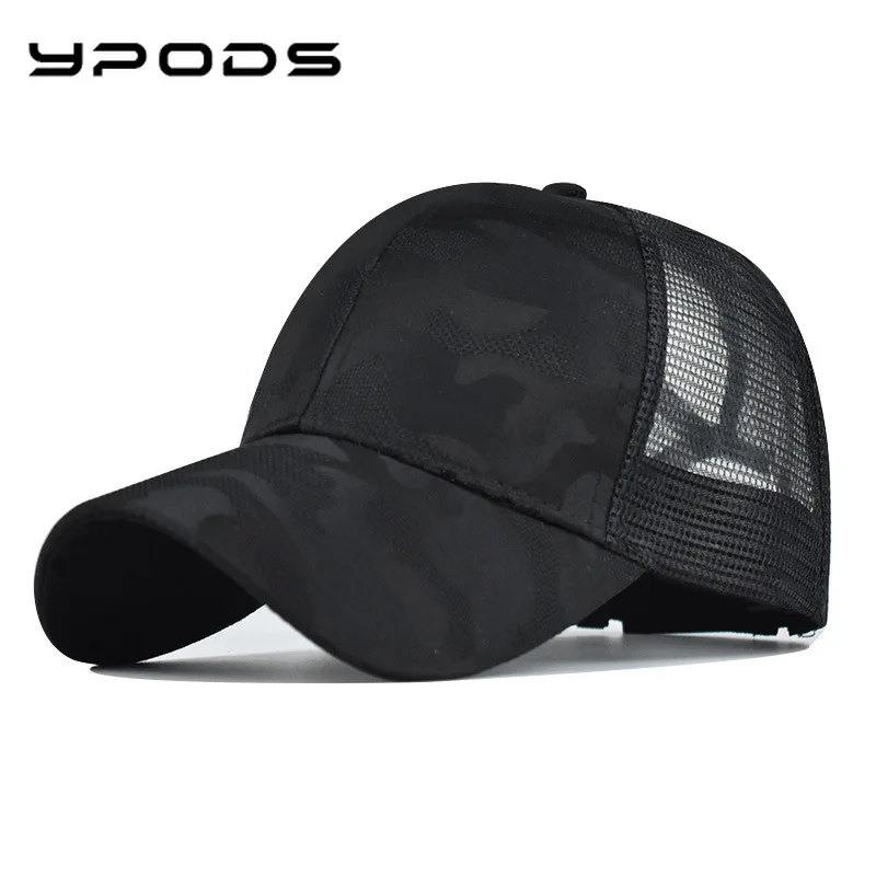 

Ladies Ponytail Camo Baseball Cap Creative New Peaked Cap Outdoor Casual Hat Gorras De Béisbol Hats for Women