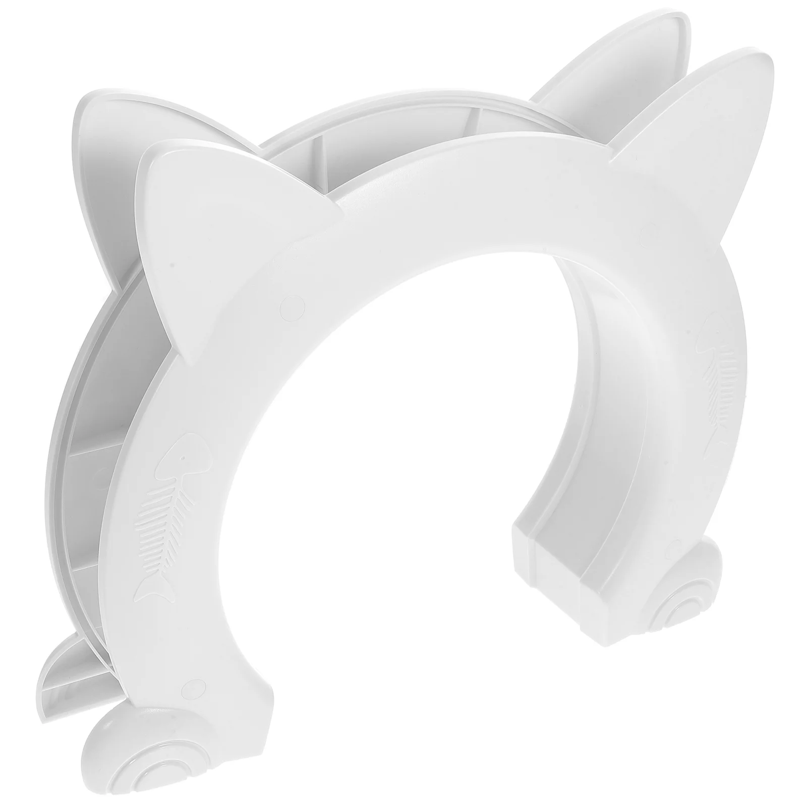 

Interior Cat Door: Doors for Cats Shaped Hole Cat Gate Pass Fits Inside Door Pass Cat Door Litter Box Door for Cats Door Pass