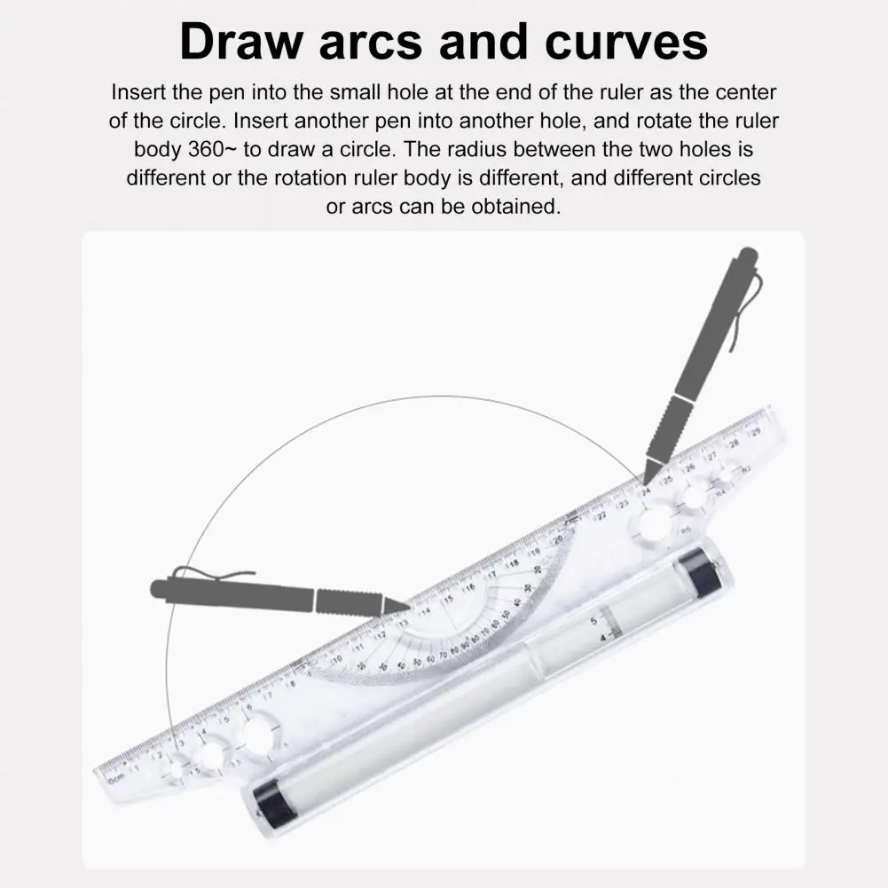 

Convenient Drawing Supplies Student Architect Parallel Ruler for Sewing