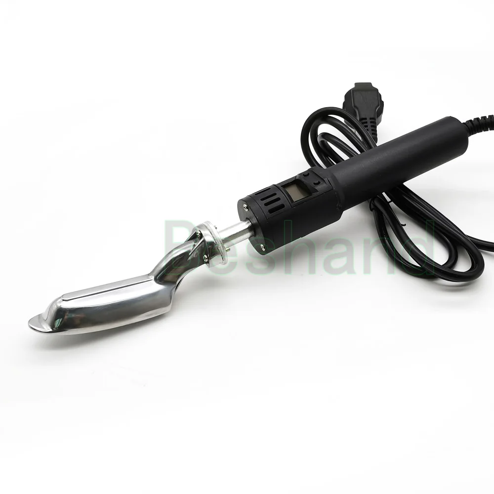 Цена Маленький Утюг с цифровым дисплеем, Регулируемый мини-Утюг для шитья кожаной обуви, разглаживающий ремонт, Глажка одежды, логотип, теплопер...