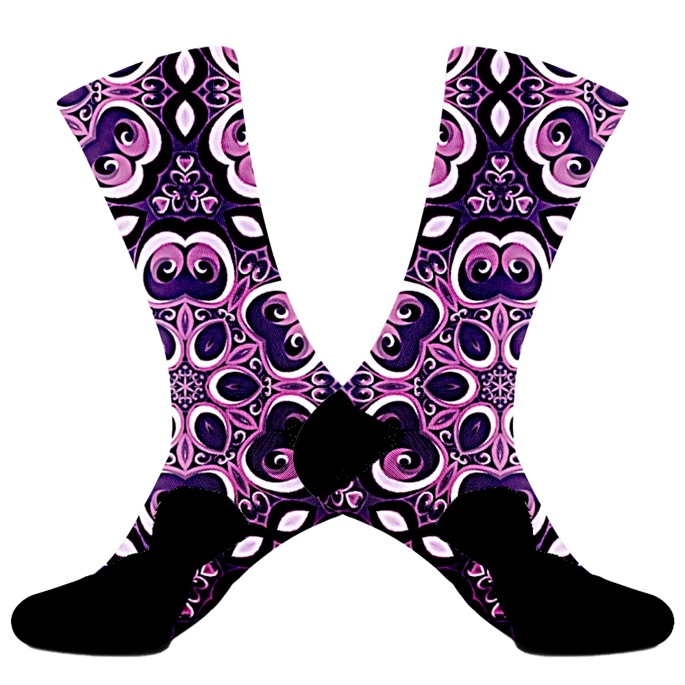 Новинка 2024 осенние женские и мужские носки в стиле Харадзюку индивидуальные для