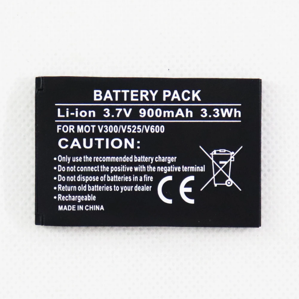 Аккумулятор SNN5683A на 900 мА · ч для Motorola A630 A760 A768 V300 V400 V500 V501 V550 V551 V555 V600