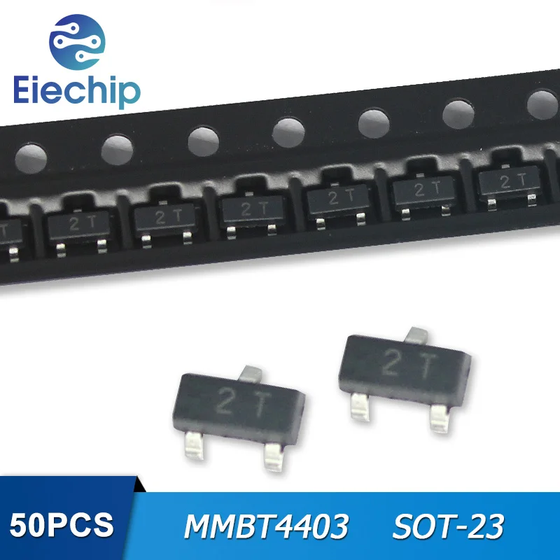 

50pcs/lot MMBT4403 SOT-23 2T SOT23 PNP Transistors