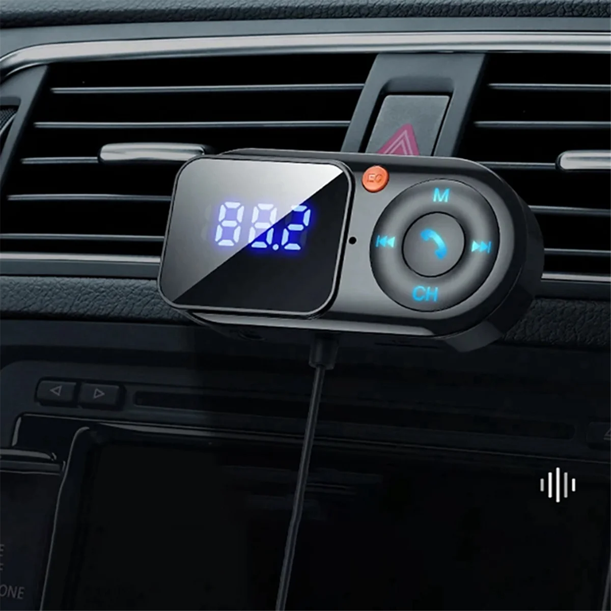 Беспроводной Bluetooth 5 0 FM-передатчик Автомобильный Mp3-плеер комплект громкой связи