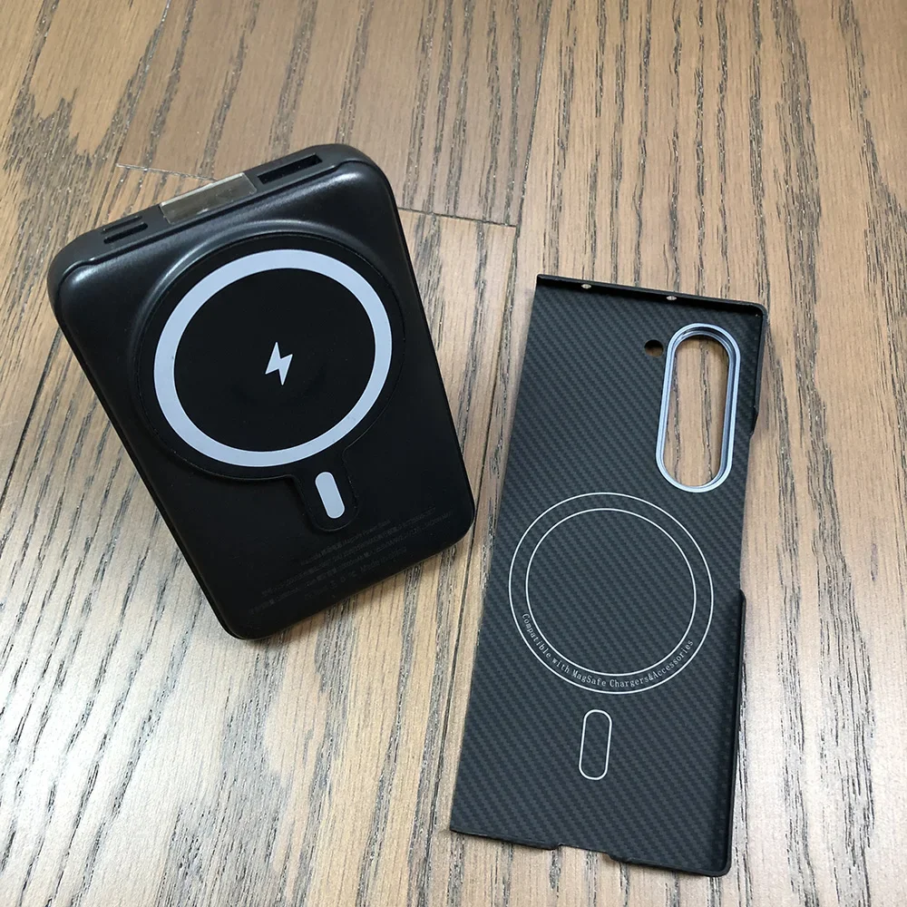 Черный чехол для телефона SAMSUNG Galaxy Z Fold6 складной кевларовый 6 настоящий Арамид