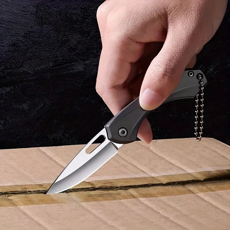 Складной нож для фруктов из нержавеющей стали портативный резец высокой