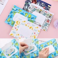 portable snap strap flip cover carrying case wet wipes bag tissue box cosmetic pouch stroller accessories