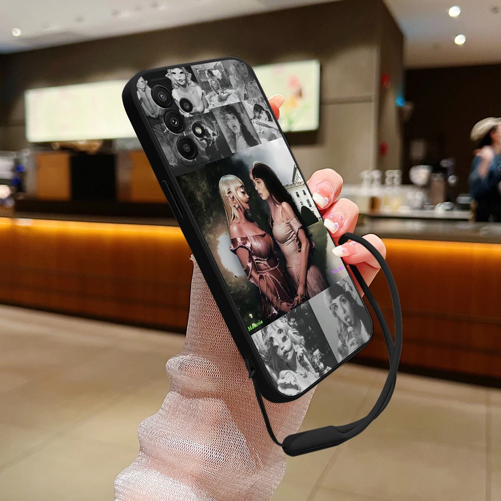 Чехол с ремешком на руку для девушек певиц Мелани мартинад OPPO Realme 11 10 9 9i 8 8i 7 6 Pro Plus