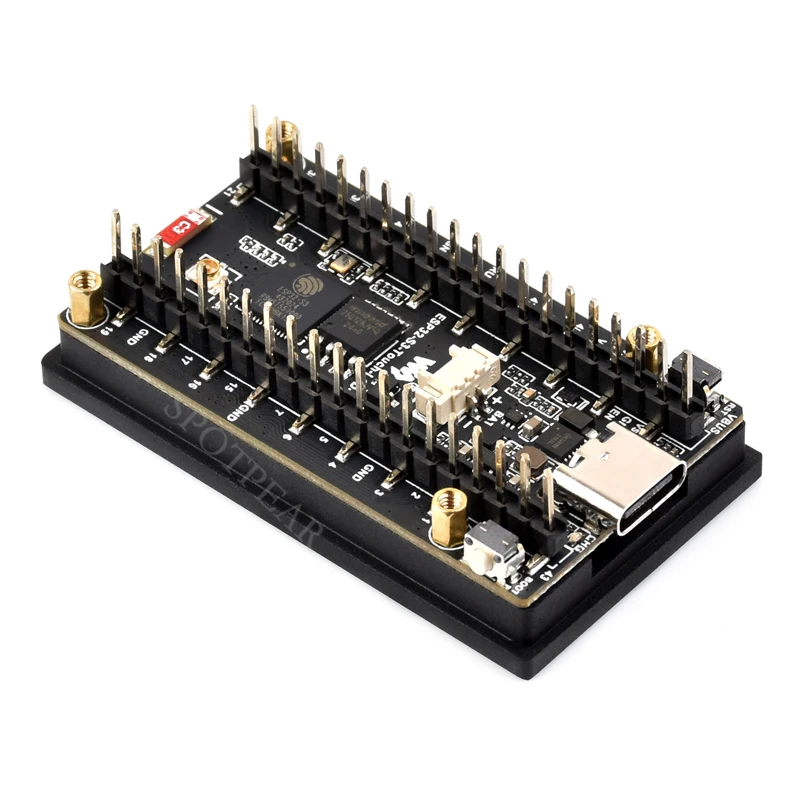 Фото ESP32 S3 N16R8 Макетная плата 1,9-дюймовый ЖК-дисплей 1,9-дюймовый сенсорный экран 170×320 SD-порт RGB LED QMI8658 6-осевой ST7789 CST816 №4