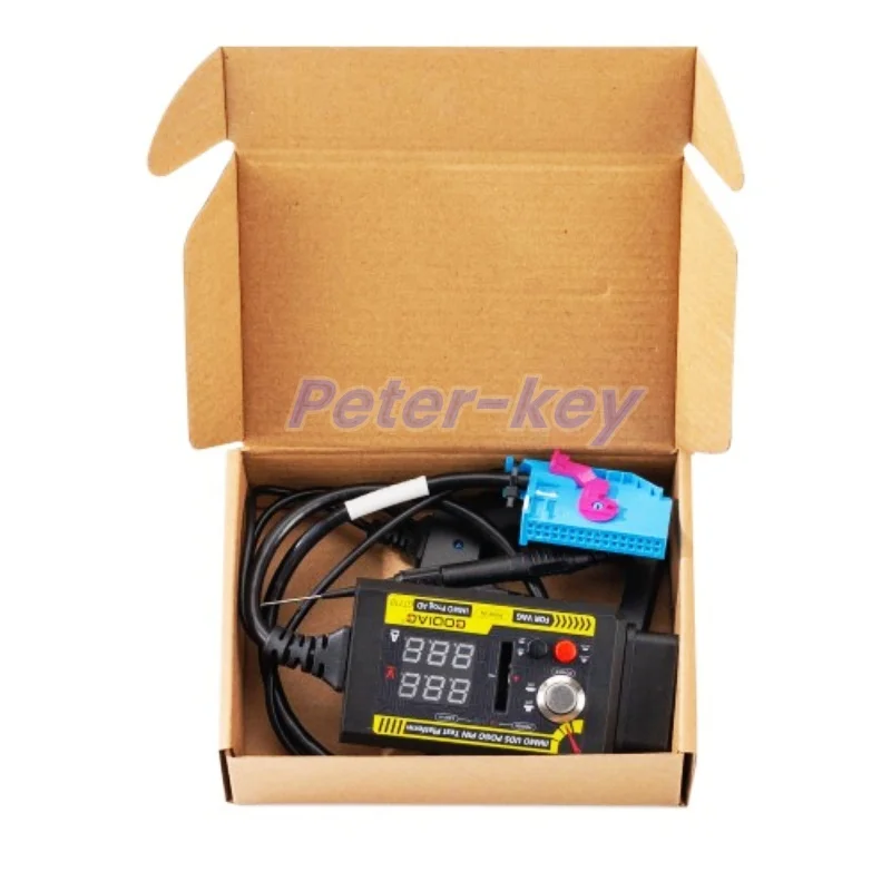 Peter-key GODIAG GT110 для VW Audi Skoda Seat CAN-Bus UDS 4-го поколения IMMO System Test Platform Кабель с POGO PIN