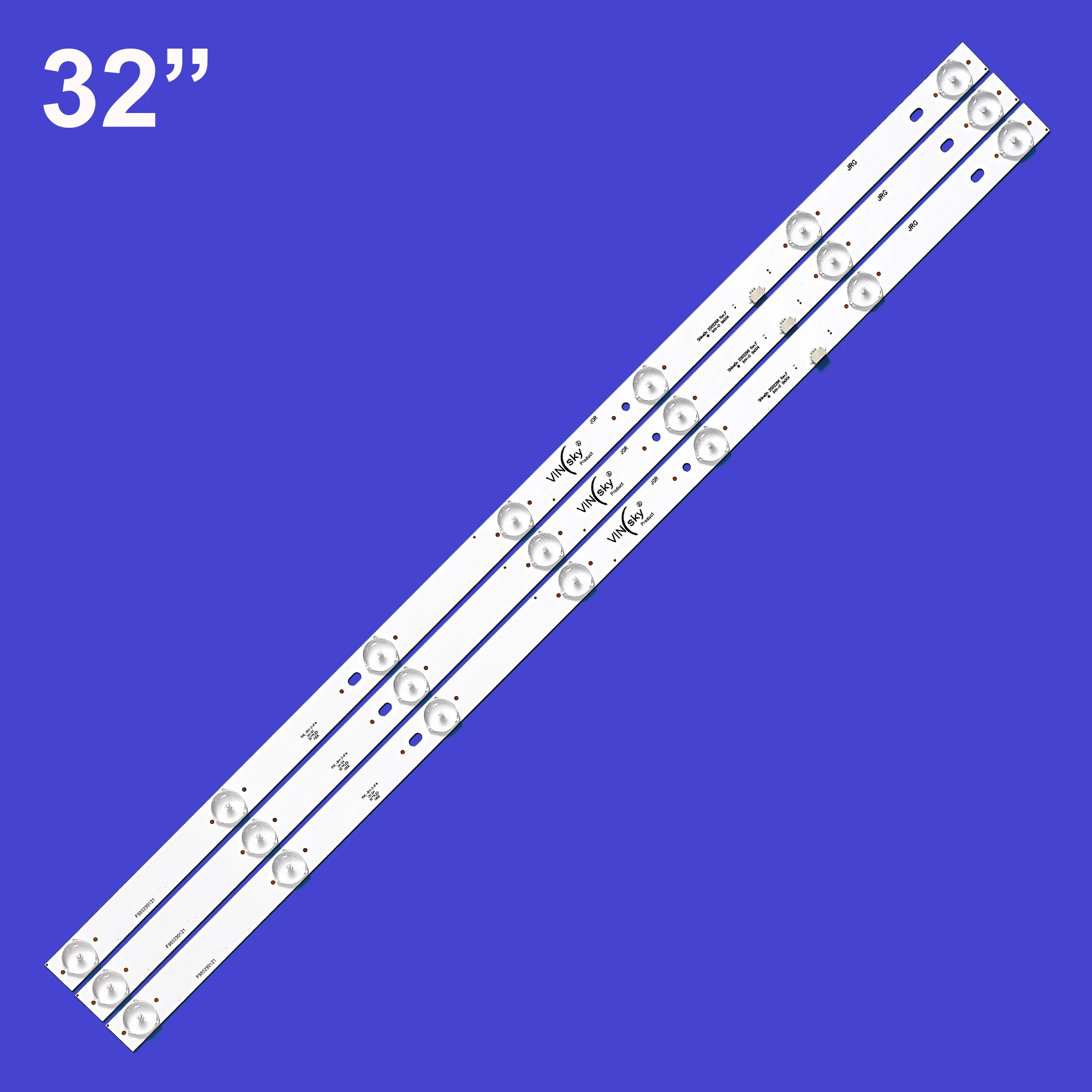 

NEW 598mm LED For 32inch TV mtv-3224lt2 DEXP F32D7000B GC32D07-ZC21FG-15 Rulers Array 2D02296 FHD LED TV LL32S65FVBE