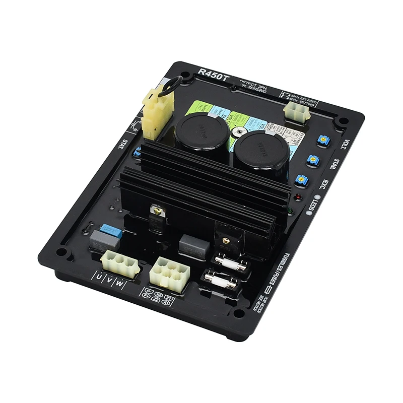 

Автоматический регулятор напряжения 10000-46269 1000046269 AVR R450T, совместимый с генератором FG Wilson, бесщеточный генератор