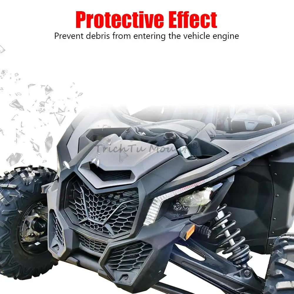 Подходит для замены на Can-Am Maverick X3 Max R RR 2017-2023 аксессуары UTV #705011095 передняя крышка