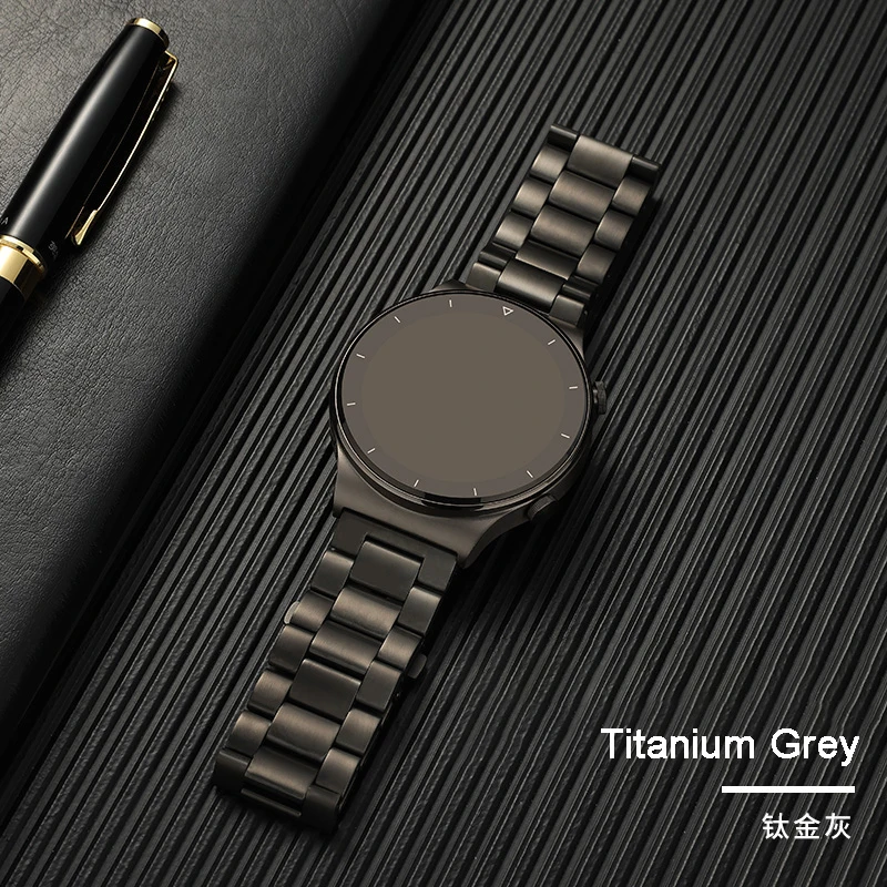 Titanium Watch Strap for Original Huawei Watch 3 3 Pro,20mm 22 mm Titanium Metal Watch Band for Huawei GT 3 Gt2 GT 2E Wrist Band