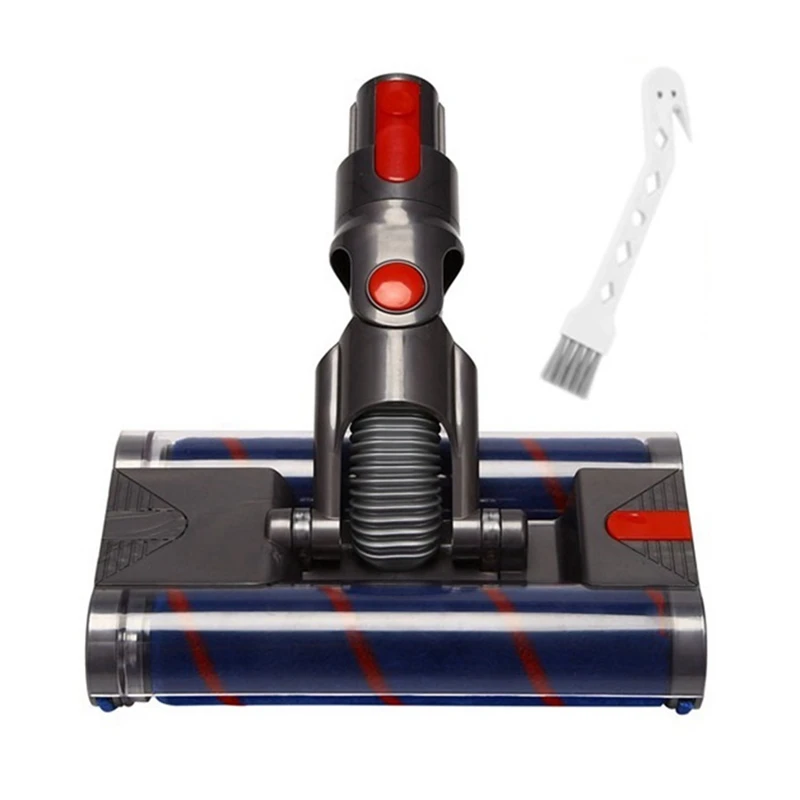 

Rotatable Soft Double Roller Brush Fluffy Floor Head For Dyson V7 V8 V10 V11 Vacuum Cleaners Parts