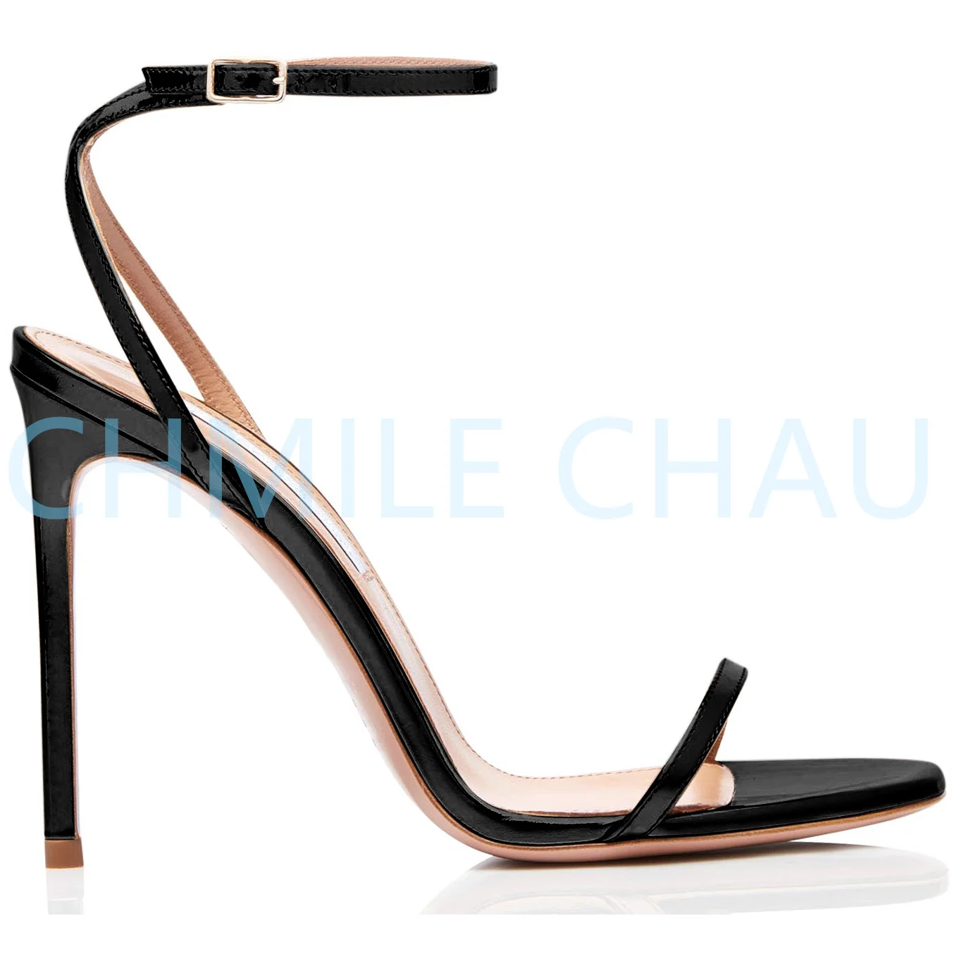 Concise Luxury Designer Women Sandals Stiletto High Heel Fetish Banquet Evening Party Plus Size Shoe Chaussure Femme 30-CHC-30