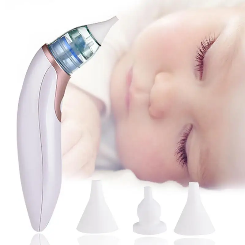 

Baby Safety Nose Cleaner Electric Auto Nasal Aspirator Musical Vacuum Suction Nose Snot Cleaner Accessories Baby Care