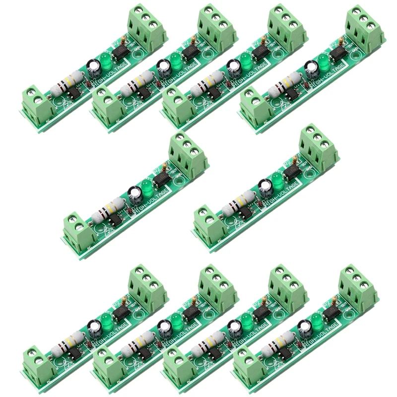 1-Bit AC 220V Optocoupler изоляционный модуль обнаружения напряжения Адаптивная плата для