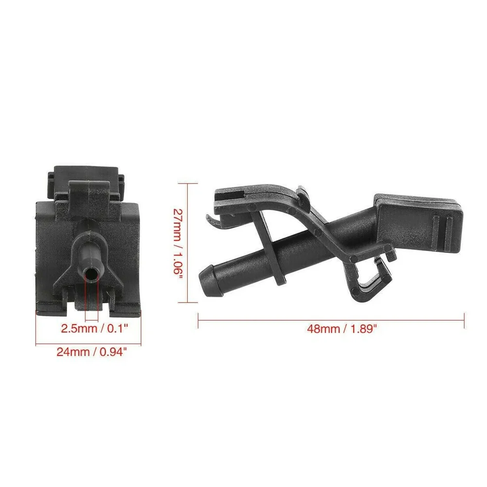 2 шт./комплект насадки для омывателя лобового стекла автомобиля 48x24x27 мм