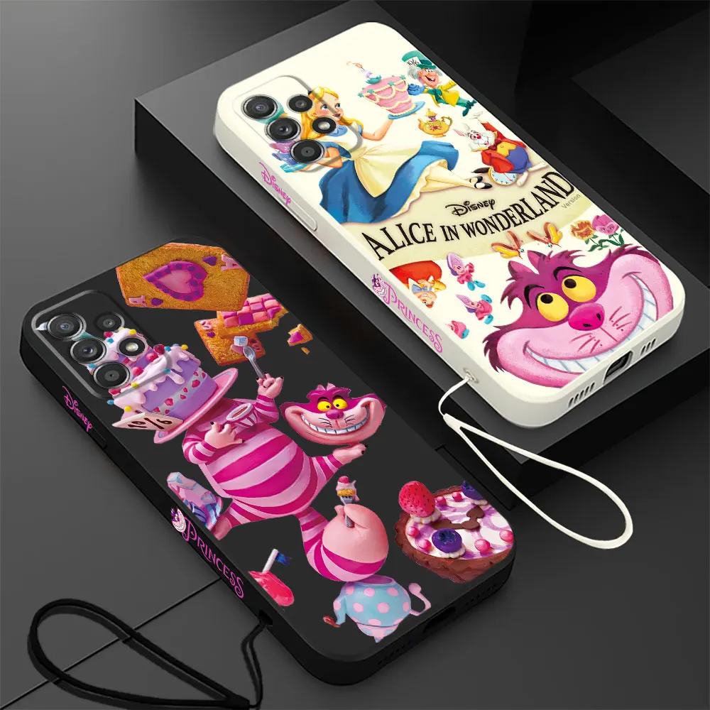 Чехол для телефона Samsung Galaxy A31 A20s A01 Core A02s A02 A04e A10 A03 A05s A30 Алиса в стране чудес