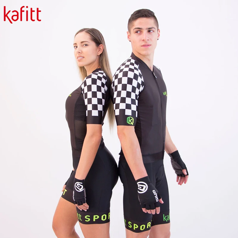

Костюм для триатлона Kafitt 2020 с коротким рукавом, женские брюки, горный велосипед, дорожная искусственная дышащая толстовка, Велоспорт, Джерс...