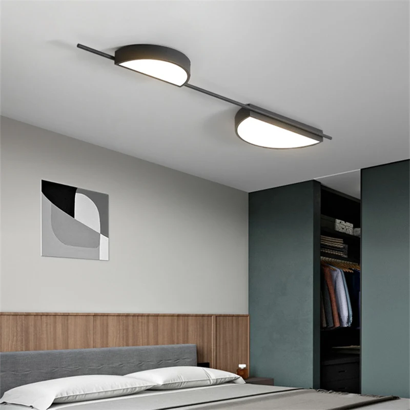 

Creative Geometric Ceiling Lamps LED For Livingroom Bedroom Study Nordic Minimalist Art Design Fashion Personality Luminaire