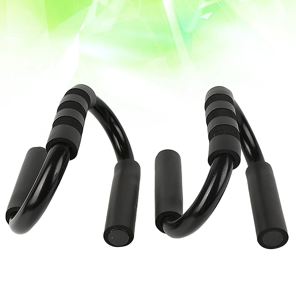 

Push Handles- type Push Bracket Abdominal Exercises Trainer Weight Training for Home Floor Workouts Muscle Training Tool Black