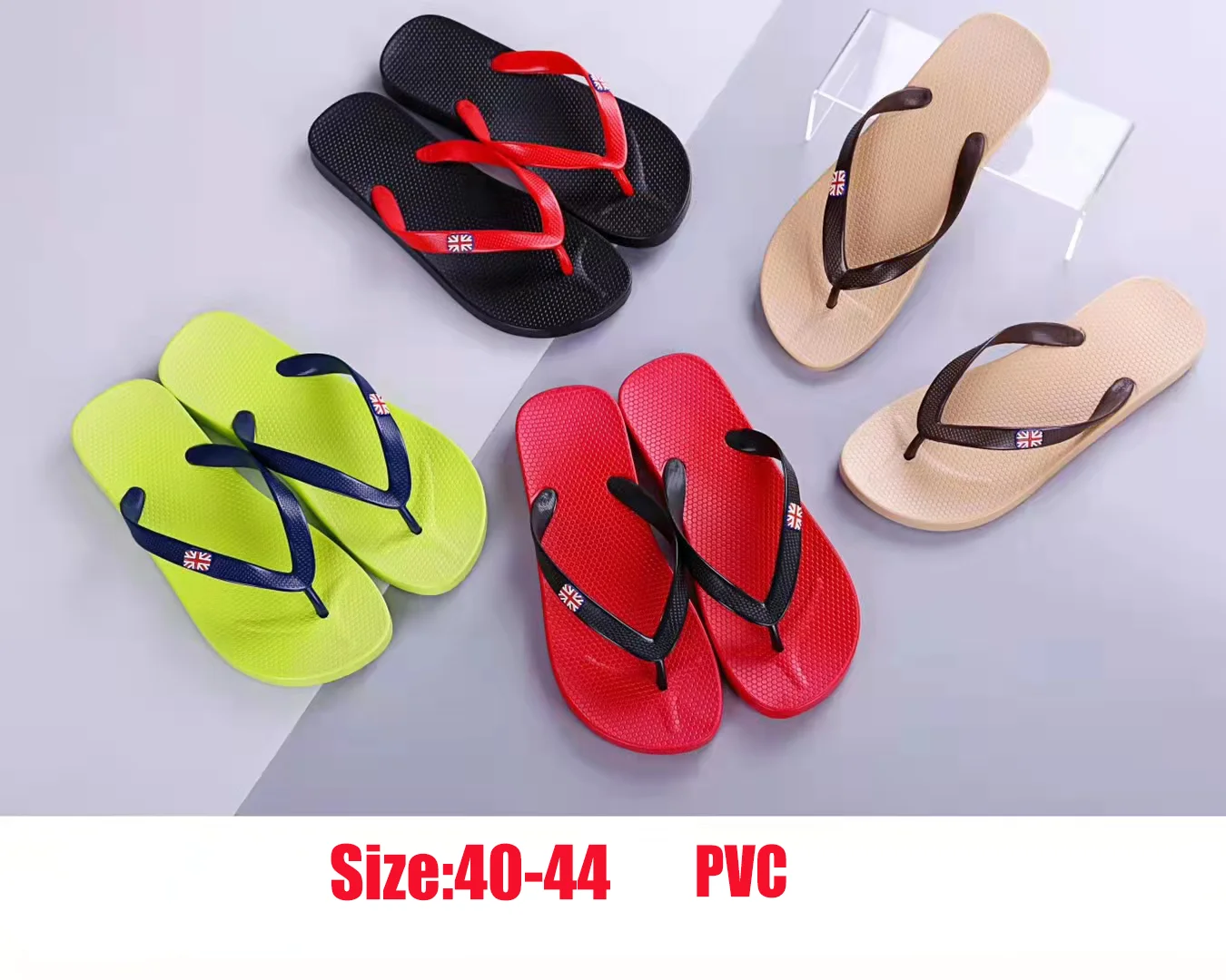 

men's bath summer couple Herringbone flip flops men's Non Slip outer wear pinch foot Beach Sports slippers sandals tide