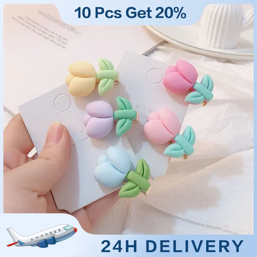 Ed Hairpin Bright Candy Color Purple Hair Accessories Duckbill Clip
