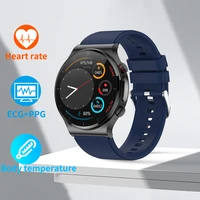 rollstimi ecgppg smart watch men sangap laser health heart rate blood pressure fitness sport watches ip68 waterproof smartwatch