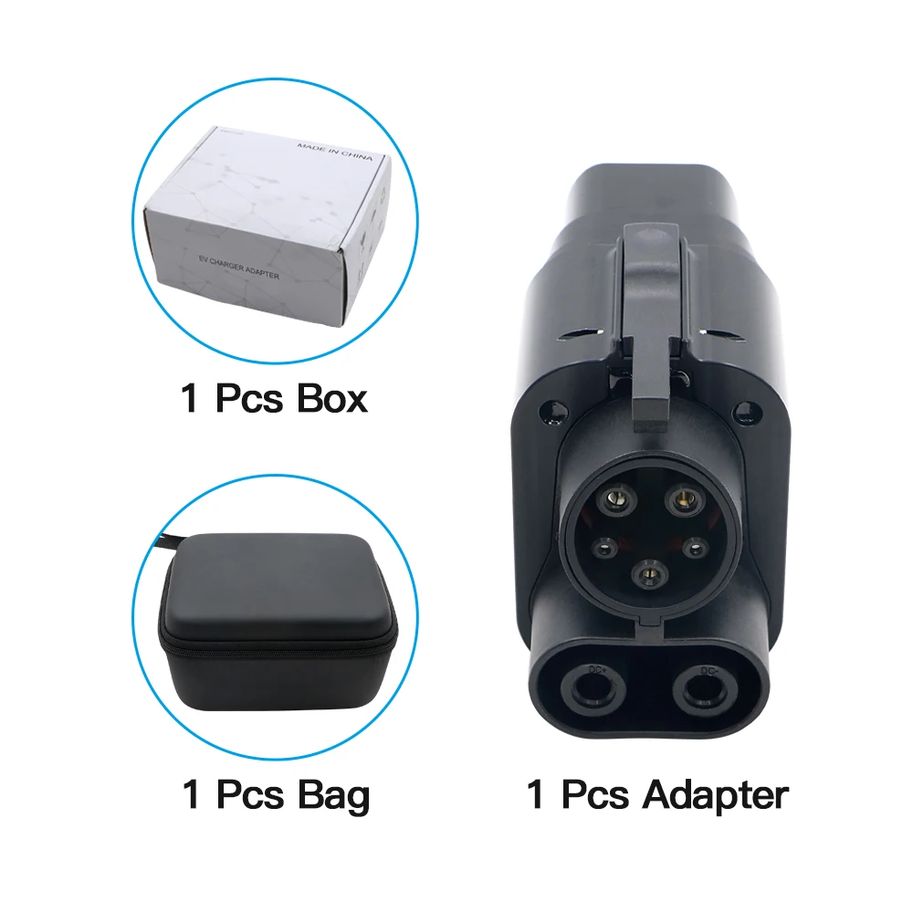 Адаптер зарядного устройства постоянного тока для электромобилей CCS2 в CCS1 50-250A 1000