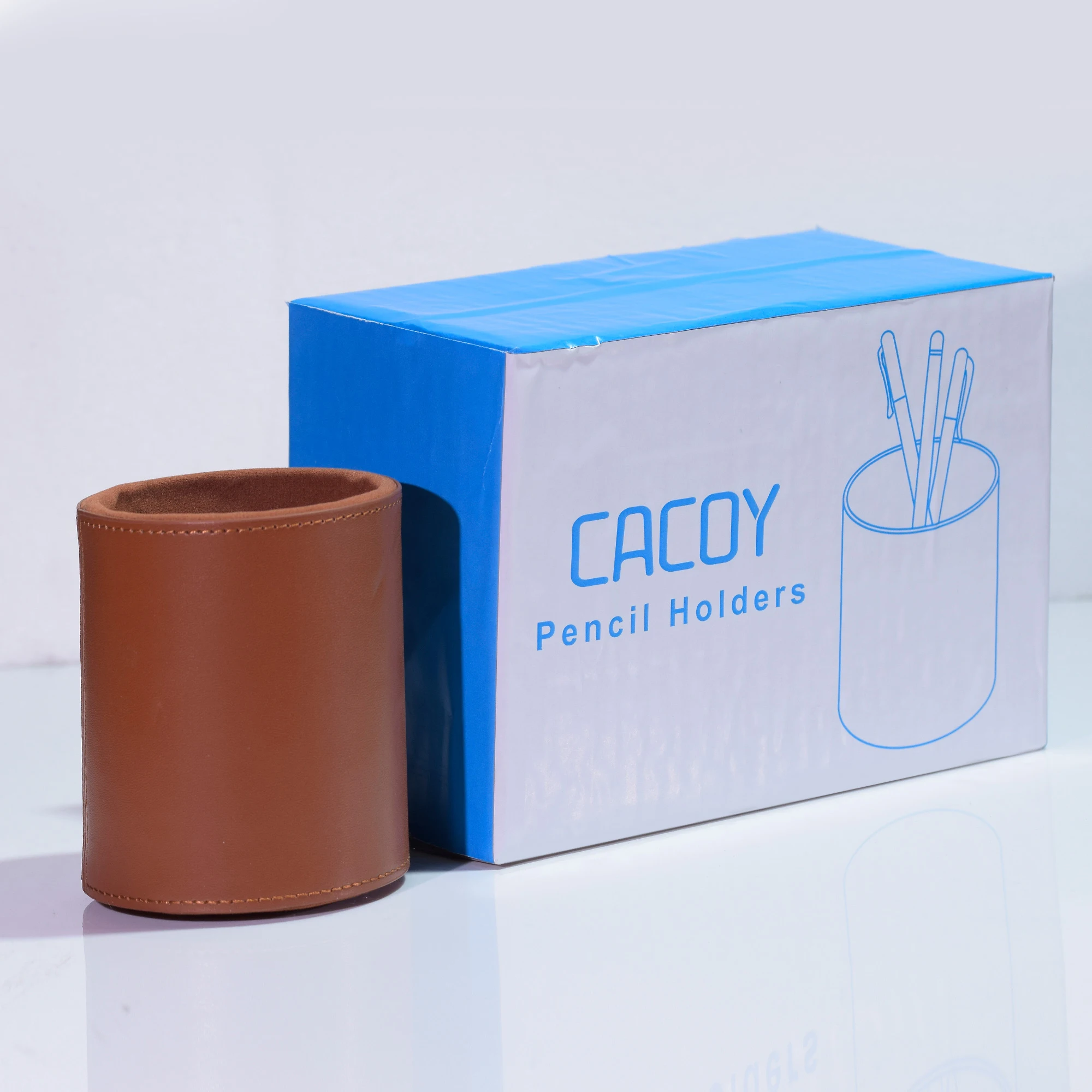 Держатели для карандашей Cacoy Круглый держатель ручек креативный