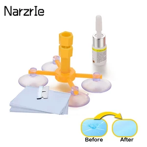 Набор для ремонта ветрового стекла автомобиля, набор инструментов для быстрой фиксации треснувшего стекла и ветрового стекла, полимерный герметик сделай сам для стекол автомобиля