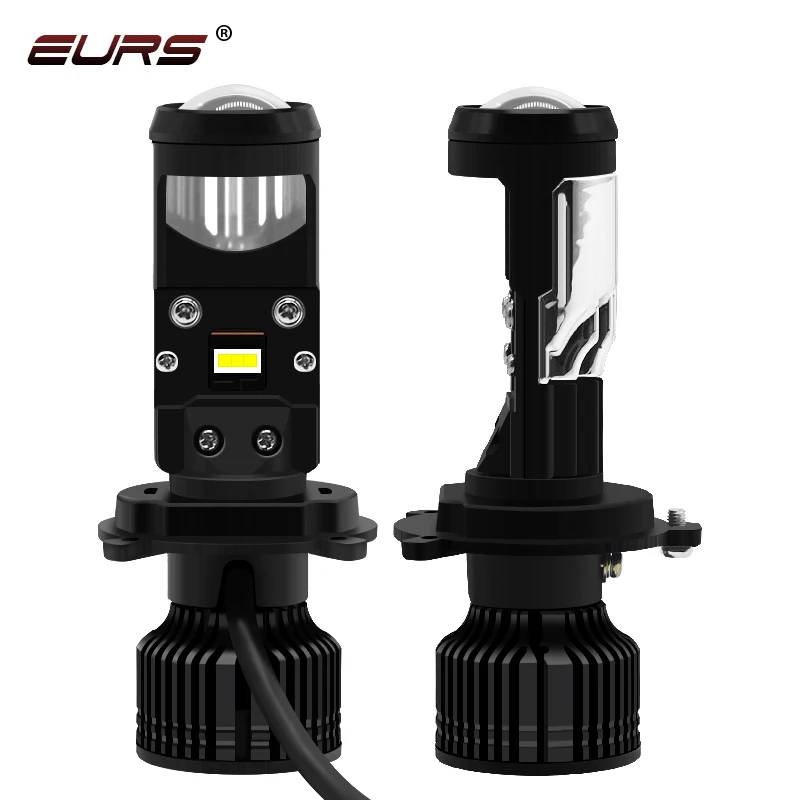 

1x 4800Lm H4 LED Moto Led Motorcycle Headlight Bulbs CSP Projector Lens Hi Lo Lamp Scooter Accessories Fog Lights 12V 6500K