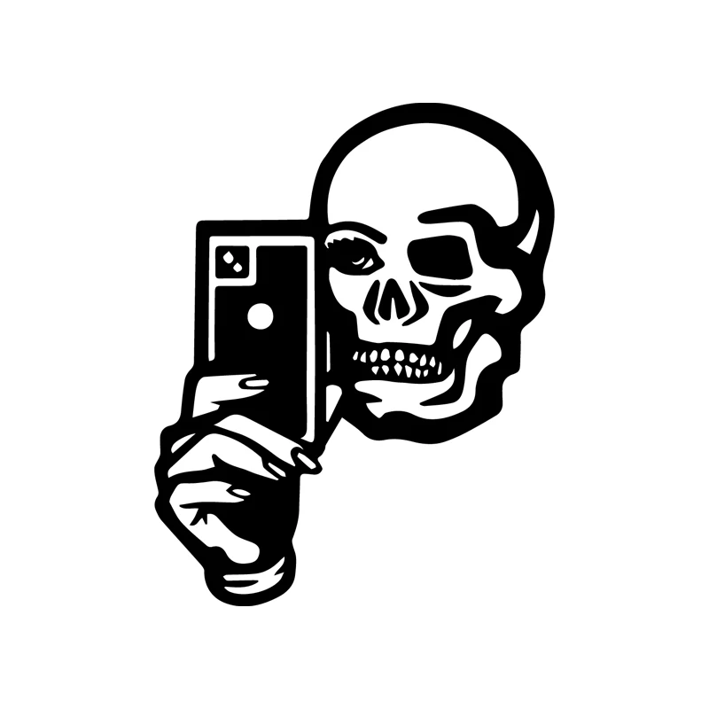 

Funny Skull Stickers, Skull Patterns, Die Cut Vinyl Stickers, Personalized Car Tuning Accessories, Car Styling Stickers
