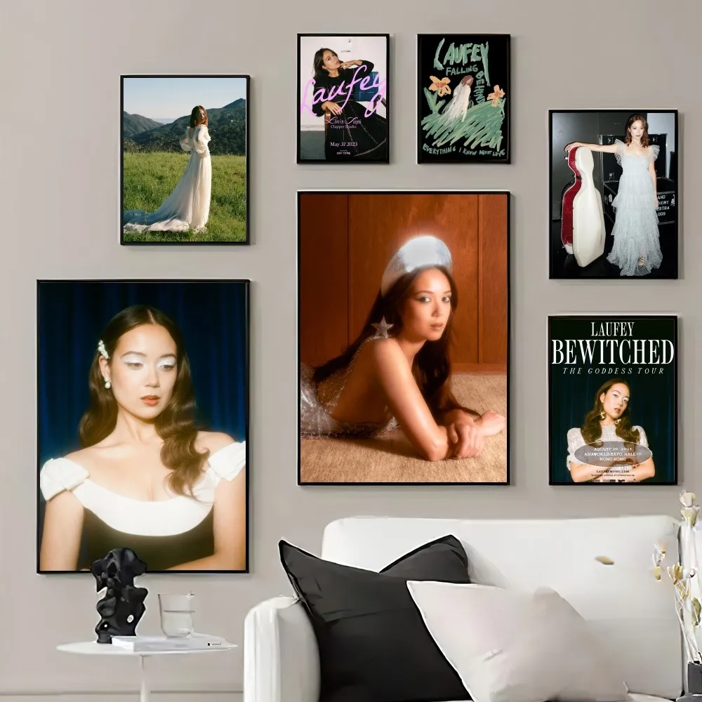 Певица Laufey завораживающий плакат принты настенные картины гостиная украшение