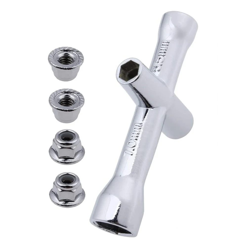 Металлический шестигранный адаптер 12 мм для колеса толщиной 7 М4 фланцевый