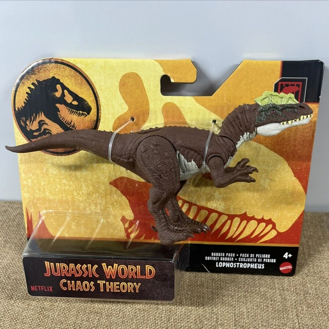 Jurassic World Chaos Theory Danger Pack Lophostropheus 7.5&quot Динозавр