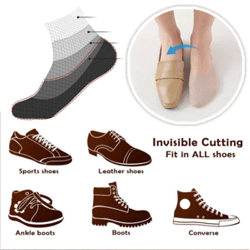 Воздухопроницаемые носки из вискозы 3 пары в комплекте летние ультратонкие