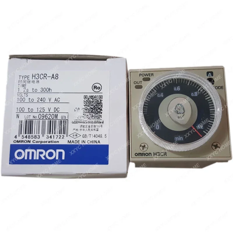 Оригинальное реле времени Omron H3CR-A8 калькулятор твердотельный таймер 100-240 В