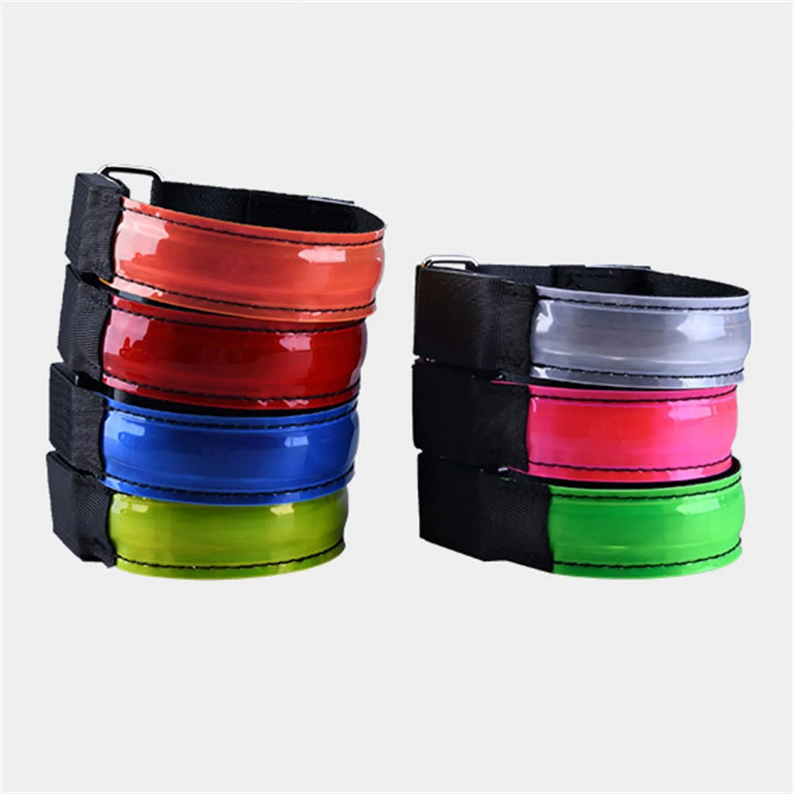 

Спортивный браслет на запястье, светоотражающий светодиодный наружный ремешок для бега, аксессуары для спортивных товаров