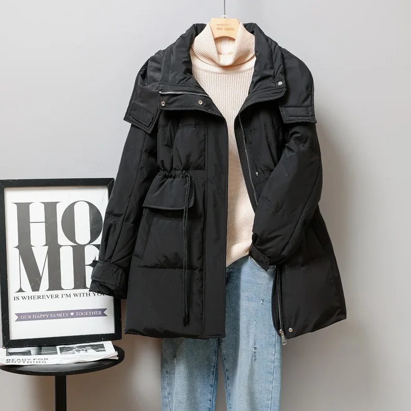 New Women Down Jacket Casual Style Autumn Winter Coats And Parkas Female Outwear