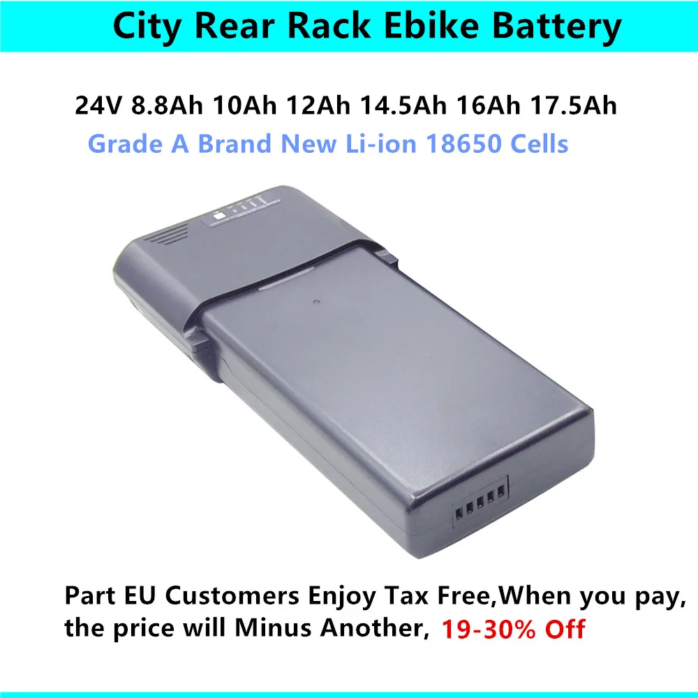 Бесплатная доставка литий-ионный аккумулятор заднего багажника для