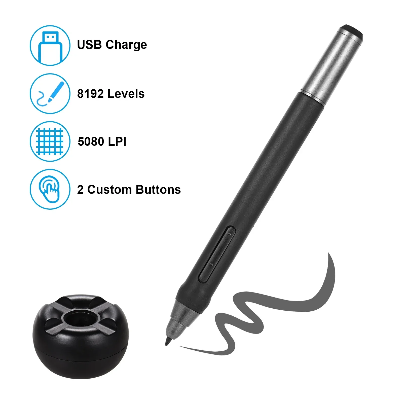 BOSTO 16HD Pro Портативный 15 6-дюймовый H-IPS ЖК-графический планшет для рисования