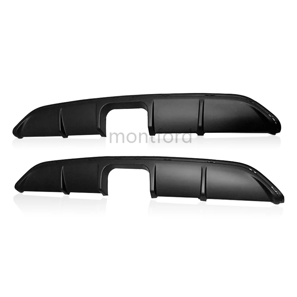 

Car Styling For Benz Smart fortwo 451 PP Material Black Rear Spoiler Diffuser Bumper Guard Protector Skid Plate Bumper Cover