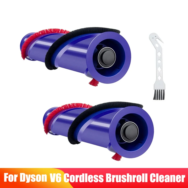 

Roll Brush Replacement Compatible Part For Dyson V6 Cordless Brushroll Cleaner Direct Drive Head Brush Bar Roller Spare Parts
