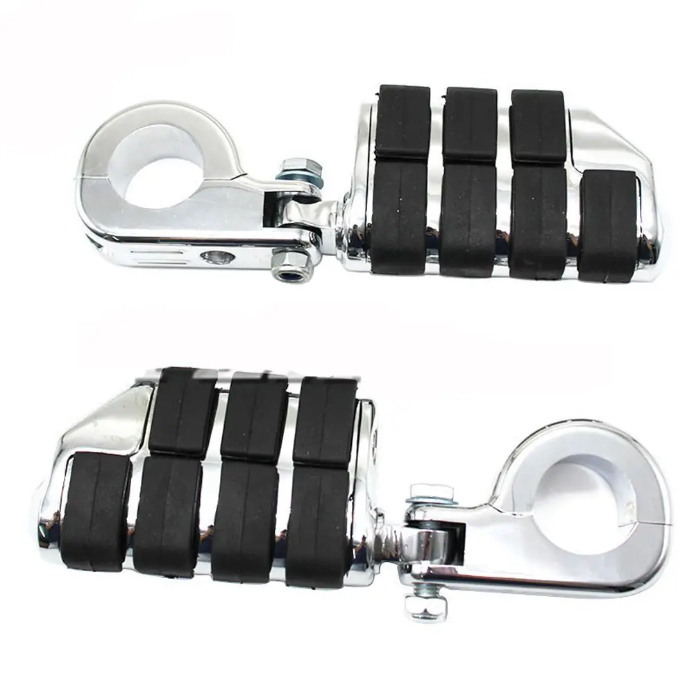 

Pedal Non-Slip Front Socle Pedal Footpegs Front and Rear Large Pedals Rider Footboard Motorcycle Pedals For Harley