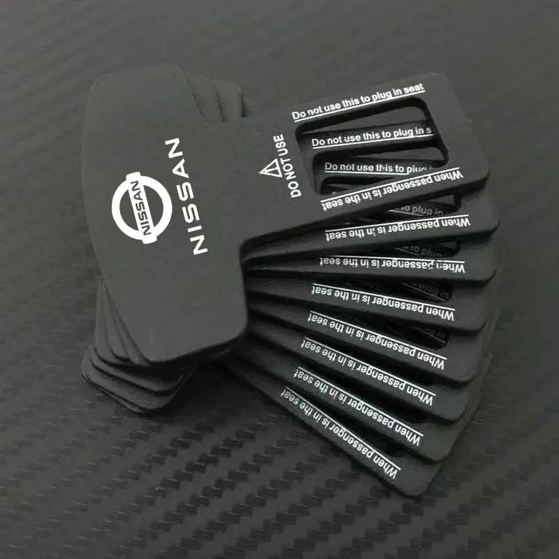 

Insert Socket Safety Buckle For Nissan Qashqai Sylphy Tiida Altima Teana X-Trail Leaf Juke Sentra Note Micra Mxaima Accessories