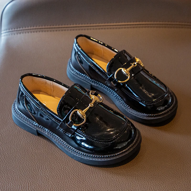 

Весенняя Новая модная Маленькая кожаная обувь принцессы детская обувь для подиума обувь принцессы для детей 26-36